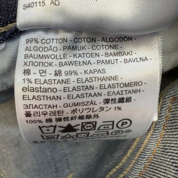 Levi's 541 Jeans Men's 30x32 Dark Blue Straight Leg Preppy Normcore Dad Jeans - Picture 7 of 13